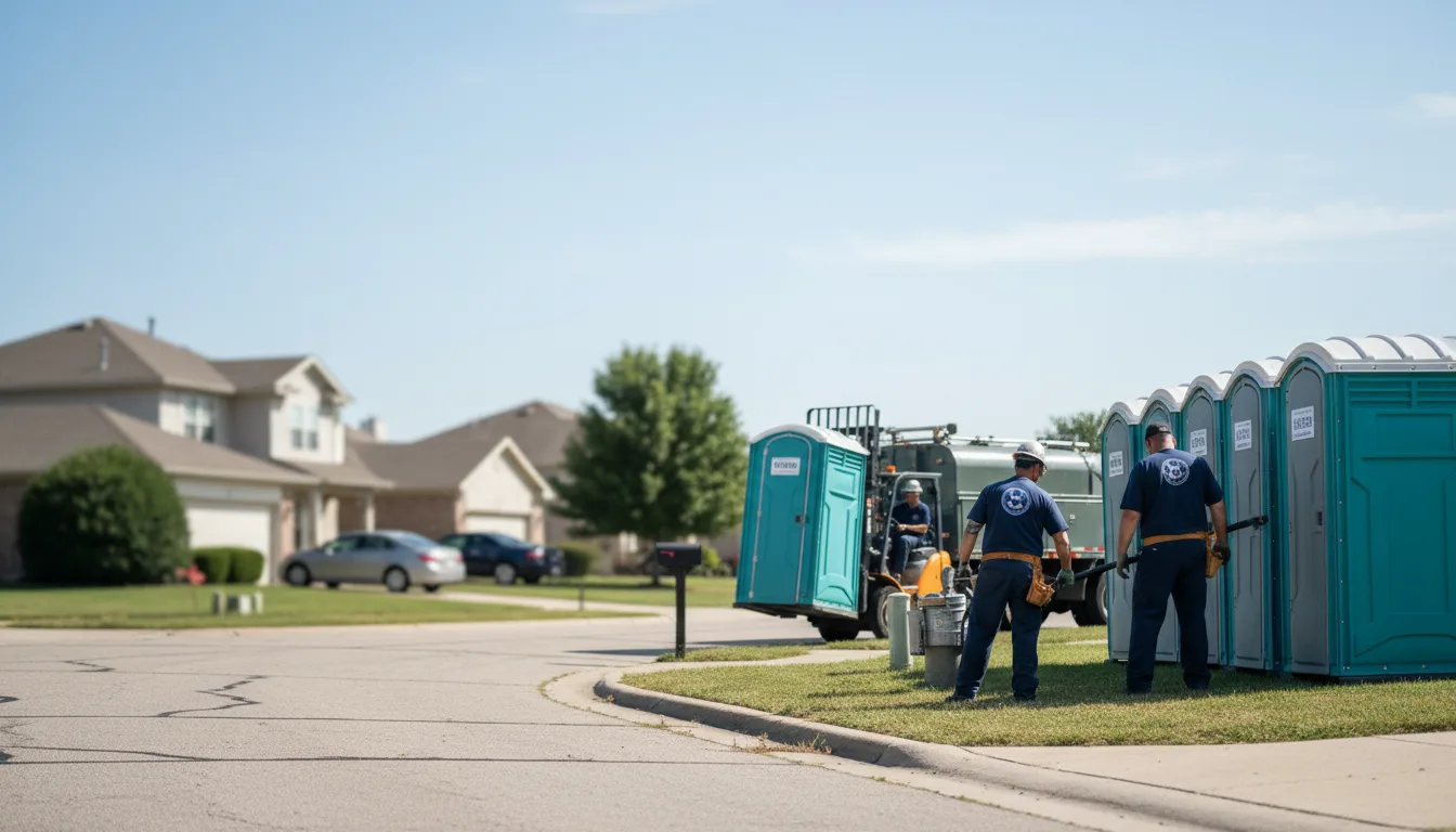 Porta Potty Rental in Reeseville, WI near me